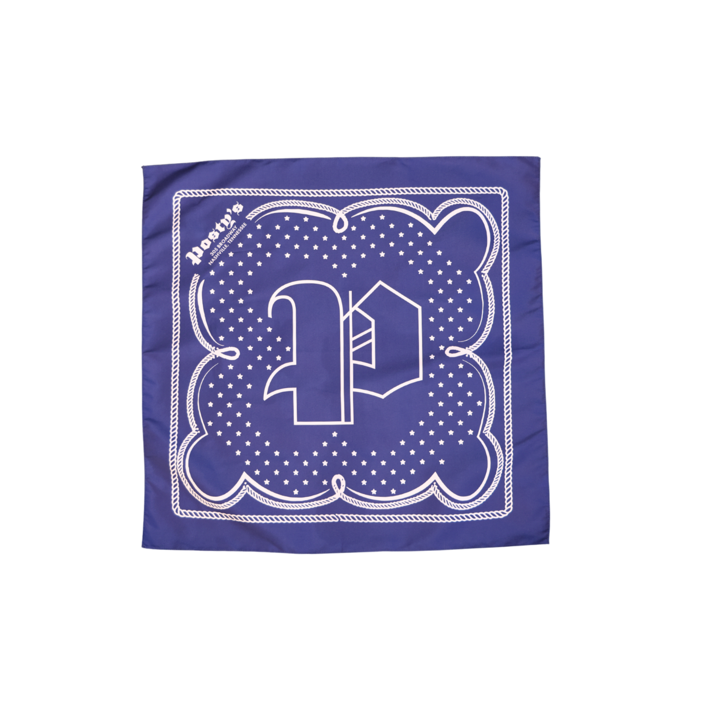 Posty's Blue Bandana