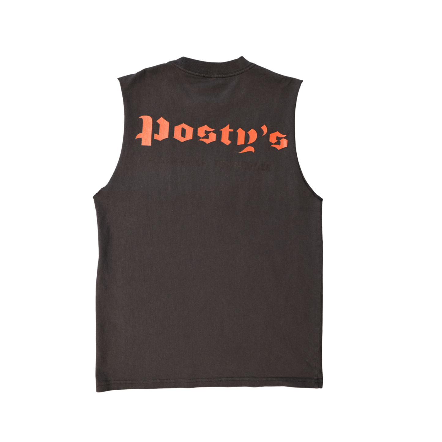 PM Logo Black Sleeveless tshirt
