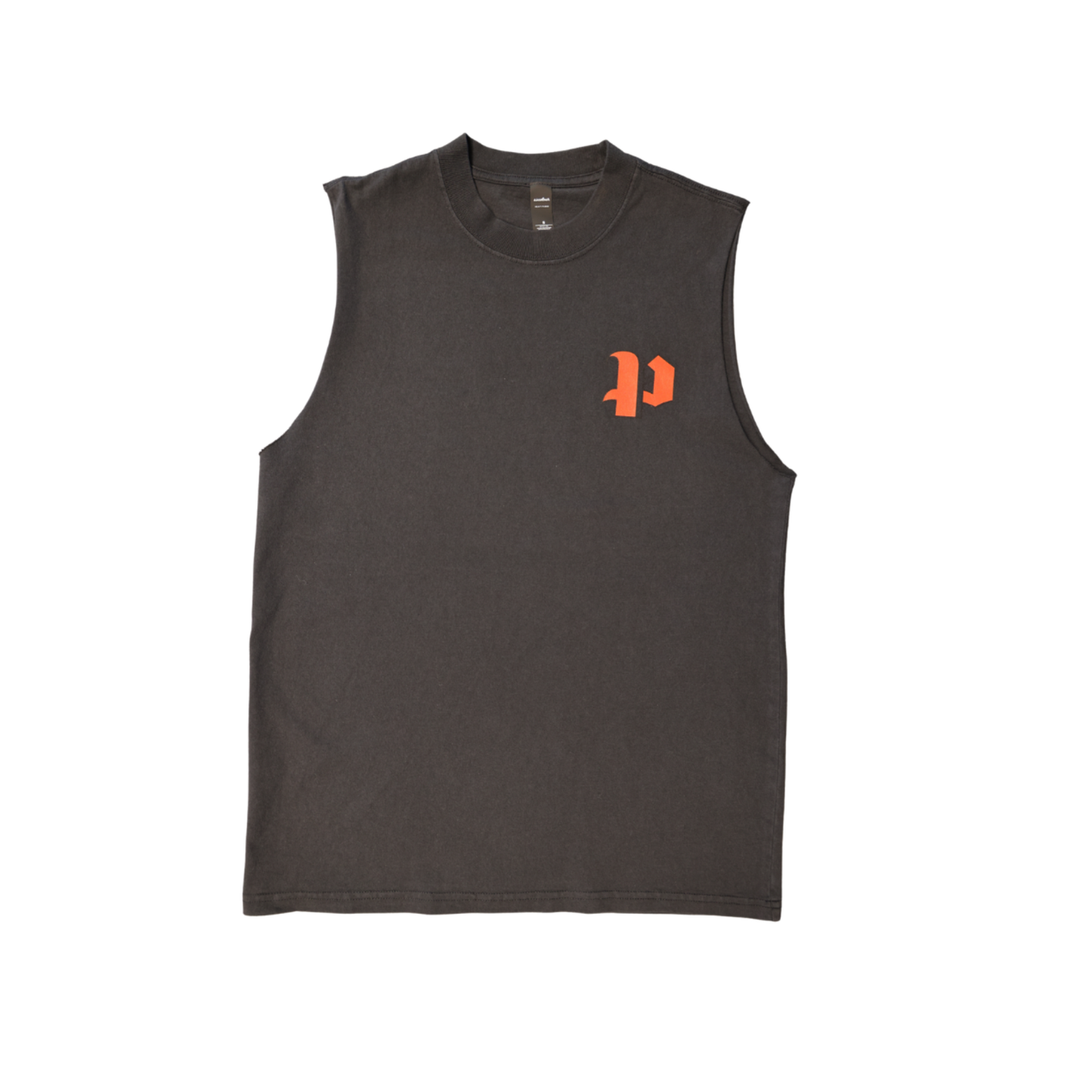PM Logo Black Sleeveless tshirt
