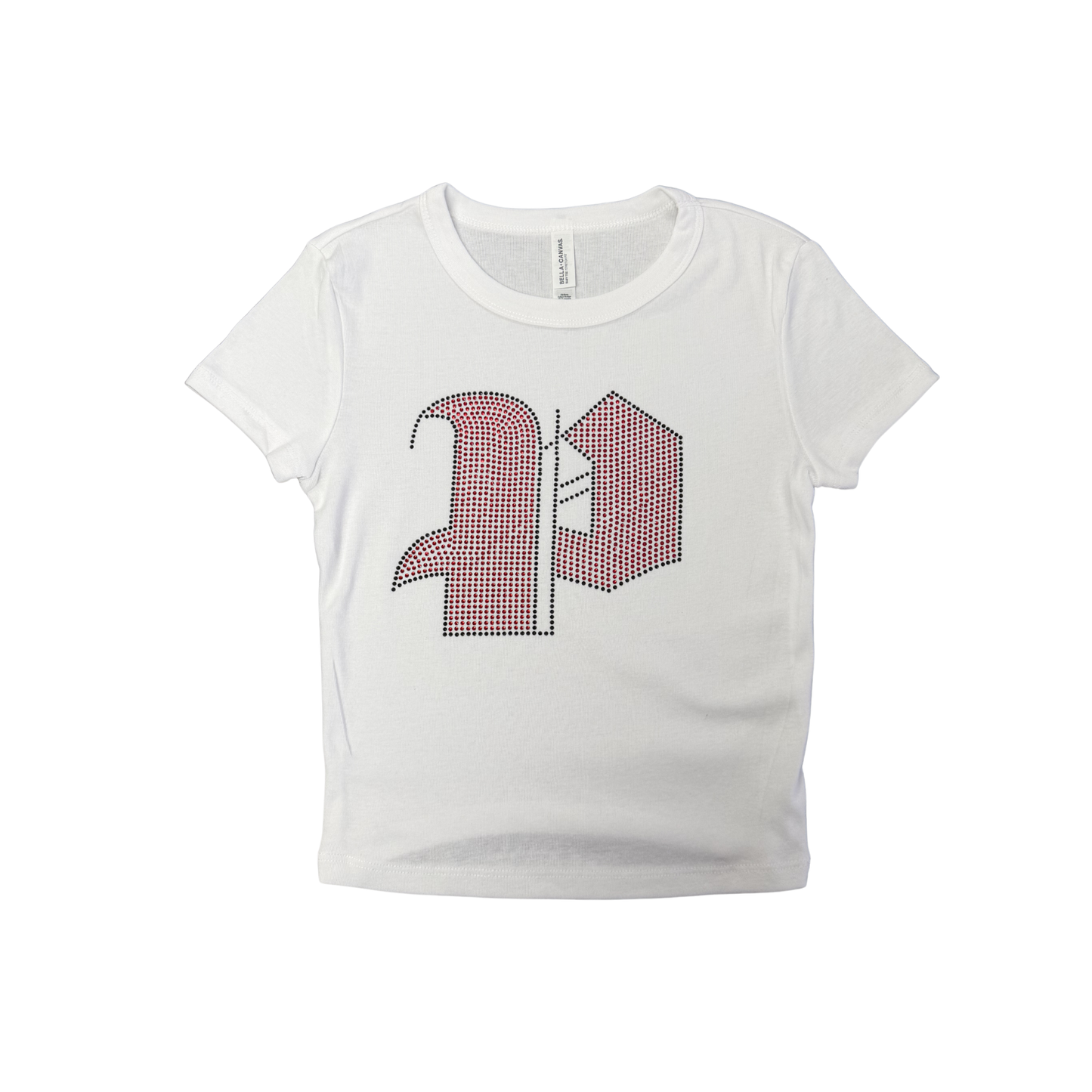 Posty's Rhinstone P Icon Tee