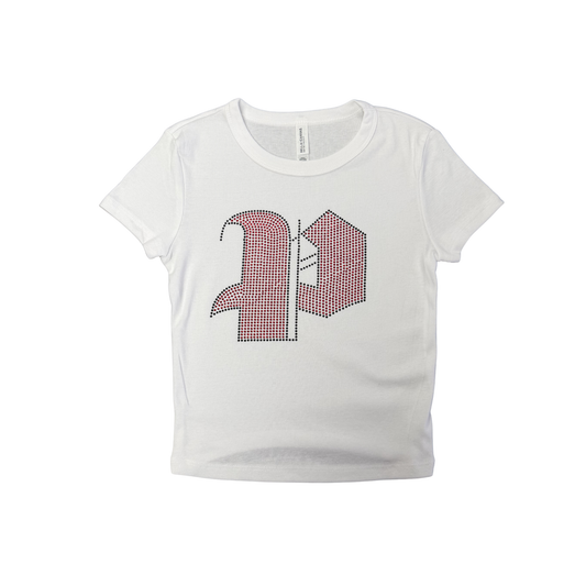 Posty's Rhinstone P Icon Tee