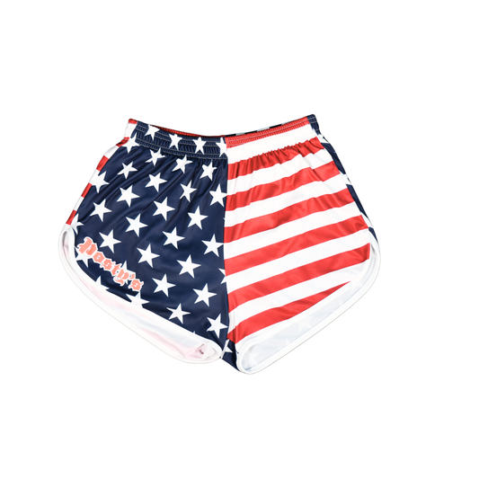 Posty's American Flag Soffe Shorts
