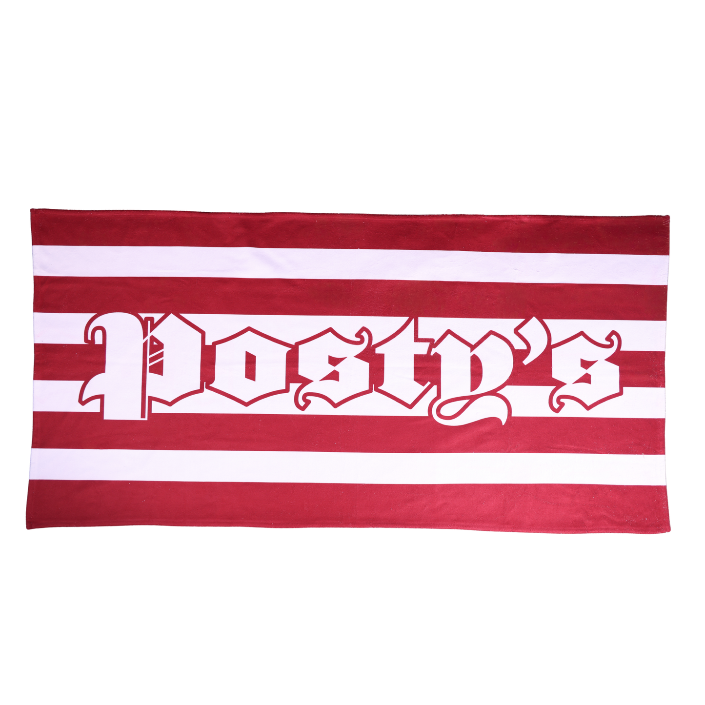Posty's Red Stripe Towel
