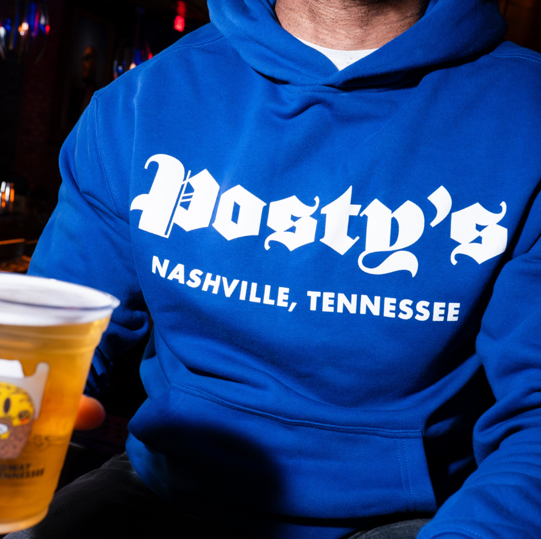 PM Logo Blue Sweatshirt